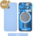 BQ7 Blue no-logo rear cover glass and MagSafe back panel for Apple iPhone 14