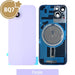 BQ7 Purple no-logo rear cover glass and MagSafe back panel for Apple iPhone 14