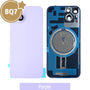 BQ7 Purple no-logo rear cover glass and MagSafe back panel for Apple iPhone 14