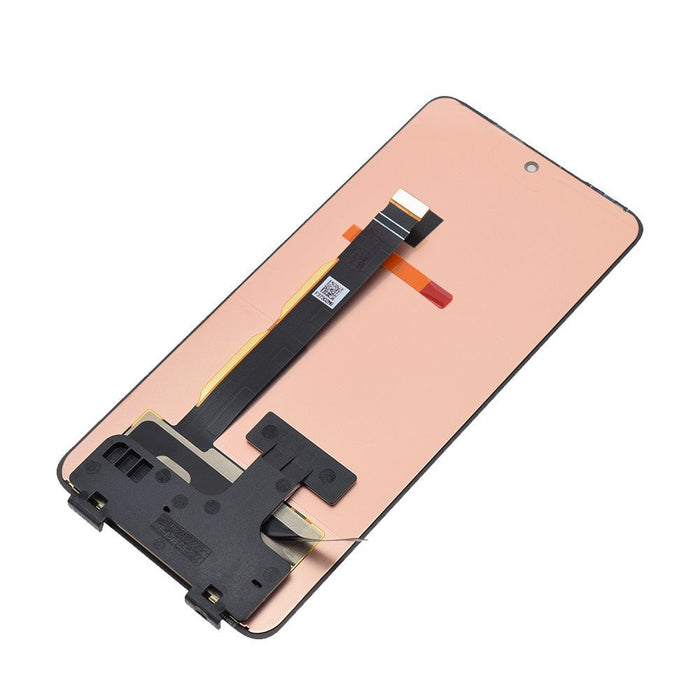 Professional testing and quality verification of BQ7 OLED screen for Motorola Moto G84 ensuring every display tested before shipping with 12-month warranty