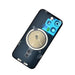 BQ7 Rear Cover Glass with Camera Lens Glass and Magsafe Magnet for iPhone 15 Pro-Blue Titanium Rear Glass Cover JPC MOBILE ACCESSORIES