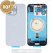 BQ7 Rear Cover Glass with Camera Lens Glass and Magsafe Magnet for iPhone 16 Pro Max-White Titanium Rear Glass Cover JPC MOBILE ACCESSORIES