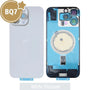 BQ7 Rear Cover Glass with Camera Lens Glass and Magsafe Magnet for iPhone 16 Pro Max-White Titanium Rear Glass Cover JPC MOBILE ACCESSORIES