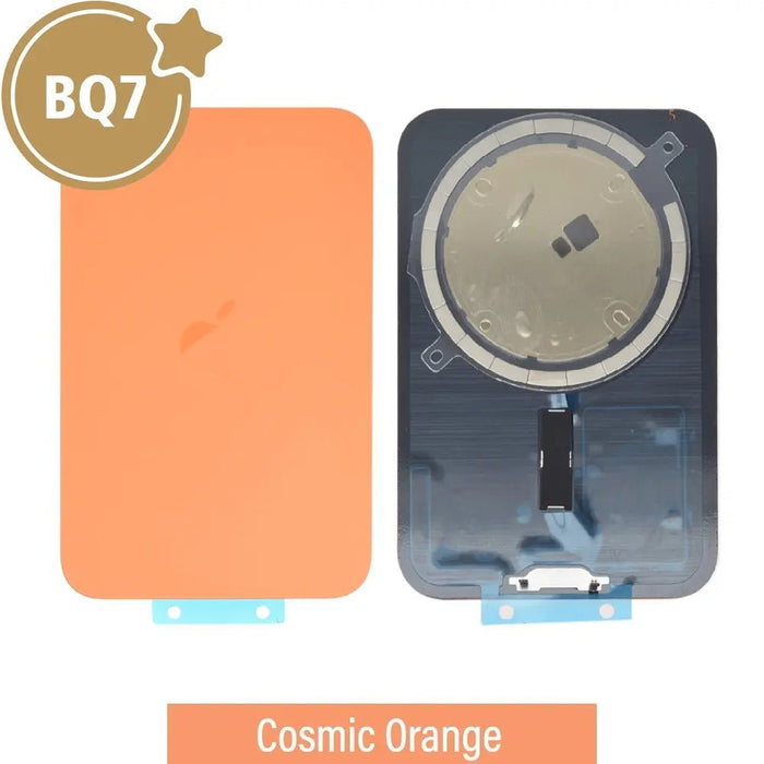 BQ7 Rear Cover Glass With Magsafe Magnet for iPhone 17 Pro -Cosmic Orange Rear Glass Cover JPC MOBILE ACCESSORIES