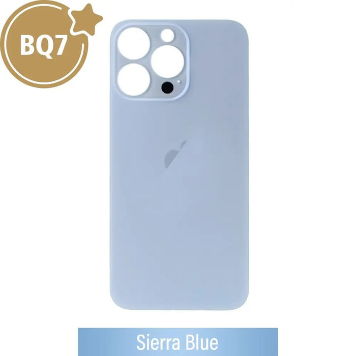 BQ7 Rear Glass With 3M Adhesive Replacement for iPhone 13 Pro-Sierra Blue iPhone Rear Glass Cover JPC MOBILE ACCESSORIES