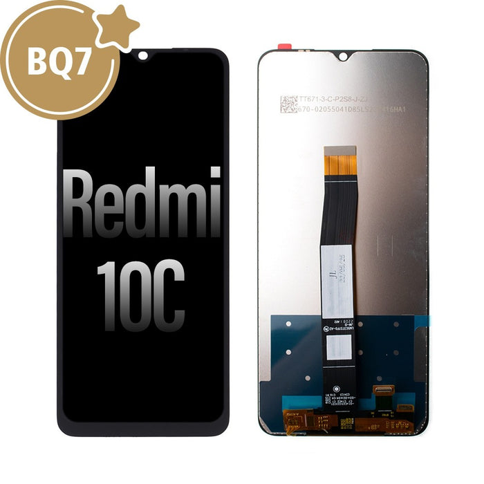 BQ7 LCD Screen Replacement for Xiaomi Redmi 10C (As the same as service pack, but not from official Xiaomi)