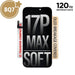 BQ7 Soft OLED Assembly for iPhone 17 Pro Max Screen Replacement (120HZ) Screen Replacement JPC MOBILE ACCESSORIES