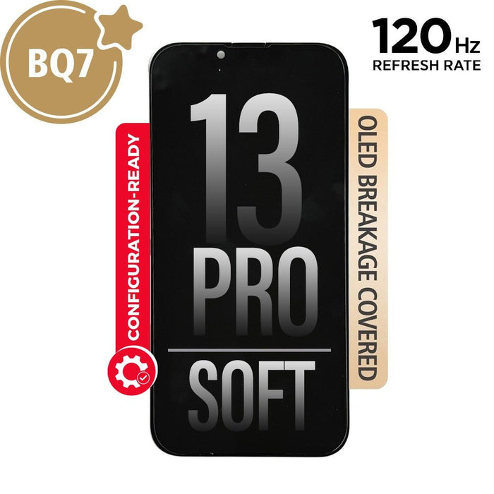 BQ7 Soft OLED for iPhone 13 Pro Screen Replacement | 120Hz | Proximity Flex Screen Replacement JPC MOBILE ACCESSORIES