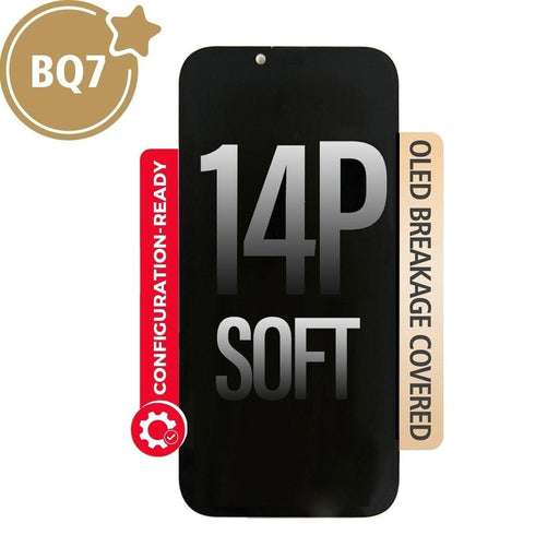 BQ7 Soft OLED iPhone 14 Plus Screen Diagnosable Configuration Ready A2886 A2632 A2885 A2887 Screen Replacement JPC MOBILE