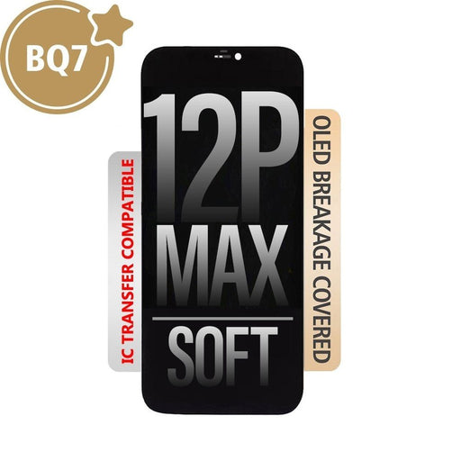 BQ7 Soft OLED Screen for iPhone 12 Pro Max IC Chip Transfer Compatible Screen Replacement JPC MOBILE ACCESSORIES