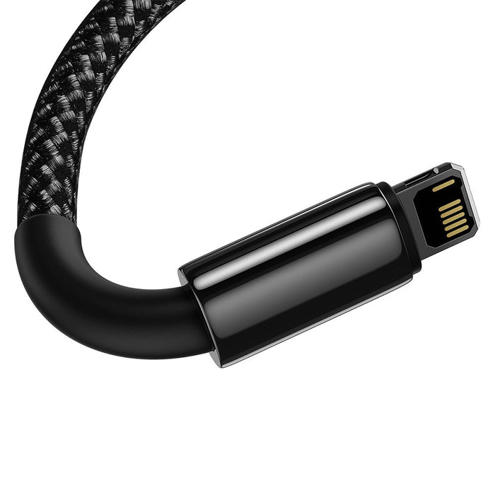Baseus Tungsten Gold Fast Charging Data Cable USB to iP 2.4A 1m