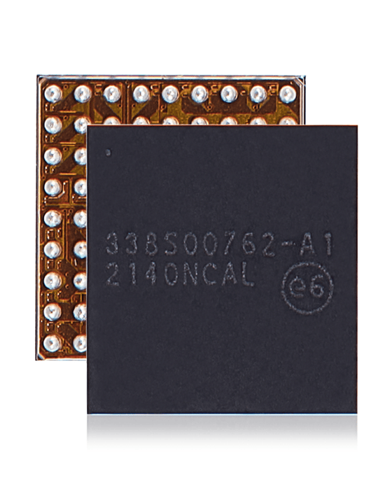 Camera Power Management IC (338S00762) professional motherboard component for iPhone 13 series camera power control and micro-soldering installation