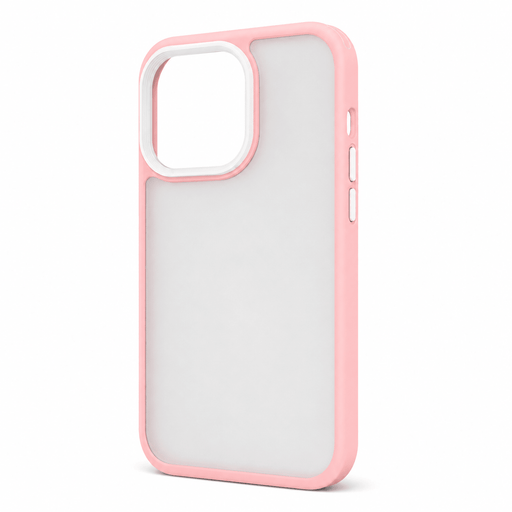 Candy Color pink case for iPhone 14 Pro on a white background