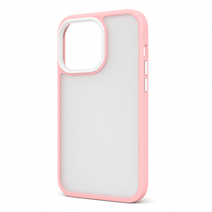 Candy Color pink case for iPhone 14 Pro on a white background