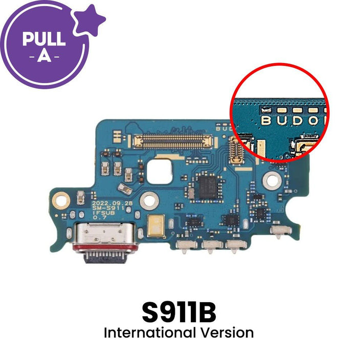 Charging Port Board for Samsung Galaxy S23 S911B (International Version) (PULL - A) Charging Port JPC MOBILE ACCESSORIES