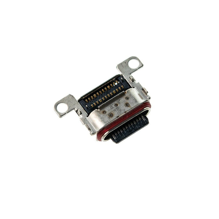 Samsung Galaxy S23 Ultra charging port connector showing compatibility with S918B model installation and micro-soldering points