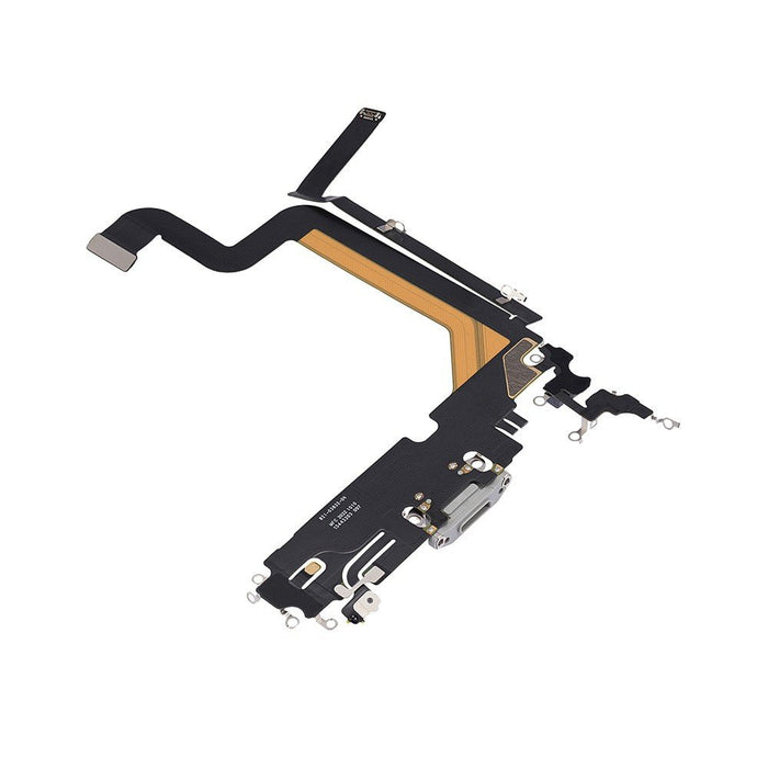 Charging Port for iPhone 14 Pro Max (PULL - A) - Silver Charging Port JPC MOBILE ACCESSORIES