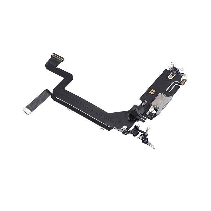 Charging Port for iPhone 14 Pro Max (PULL - A) - Silver Charging Port JPC MOBILE ACCESSORIES