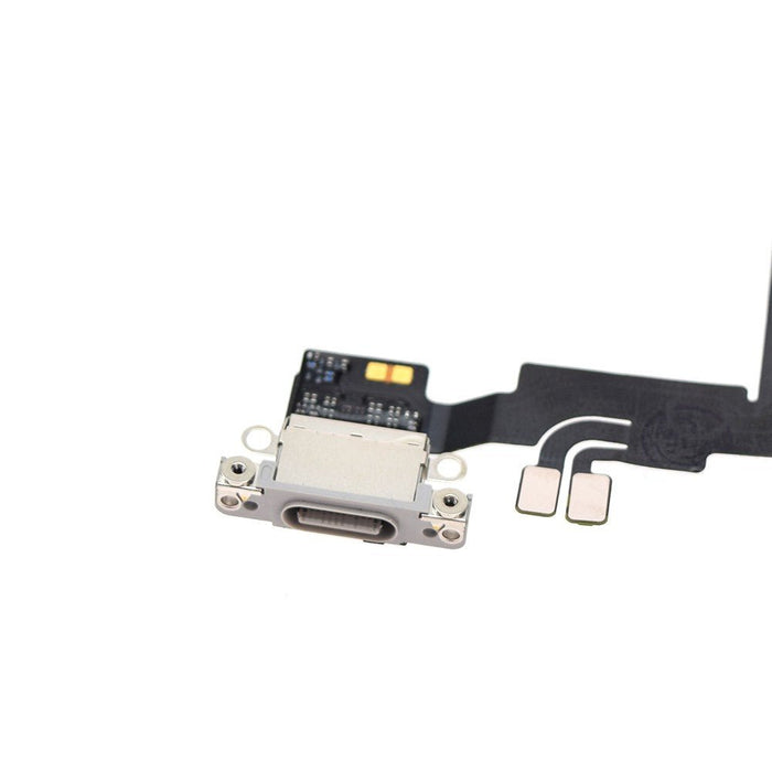 Charging Port for iPhone 16 Pro Max (PULL - A) - White Titanium Charging Port JPC MOBILE ACCESSORIES