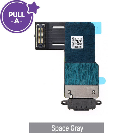 Charging Port with Flex Cable for iPad Air 11 (2024) / (2025 )-Space Gray (PULL-A) Charging Port JPC MOBILE ACCESSORIES