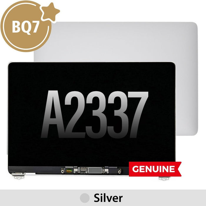 Complete LCD Display Assembly for MacBook Air 13" A2337 (BQ7) - Silver (This is genuine glass and genuine flex) Screen Replacement JPC MOBILE ACCESSORIES