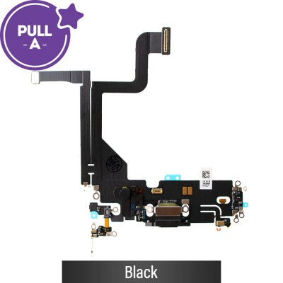Charging Port for iPhone 13 Pro (PULL-A) - Black
