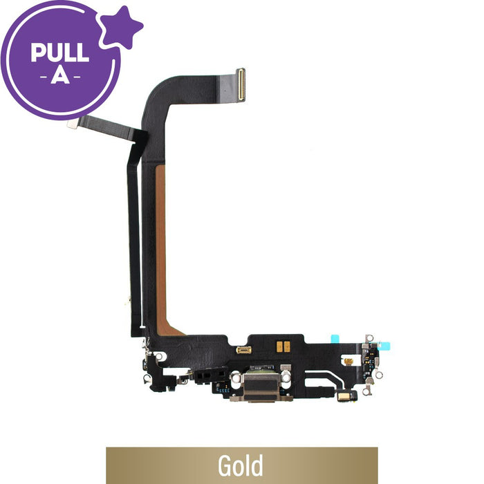 Charging Port for iPhone 13 Pro Max (PULL-A) - Gold