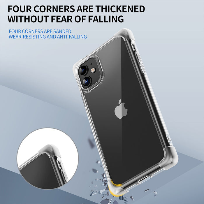 Anti-Shock Space Protective Clear Cover Case for iPhone XR / 11