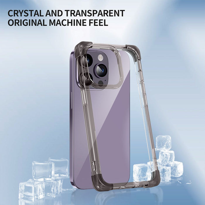 Anti-Shock Space Protective Clear Cover Case for iPhone 15 Pro Max