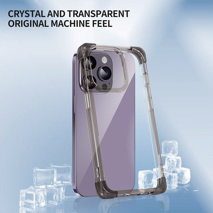 Anti-Shock Space Protective Clear Cover Case for iPhone 15 Plus