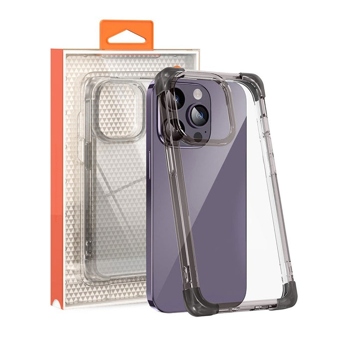 Anti-Shock Space Protective Clear Cover Case for iPhone 15