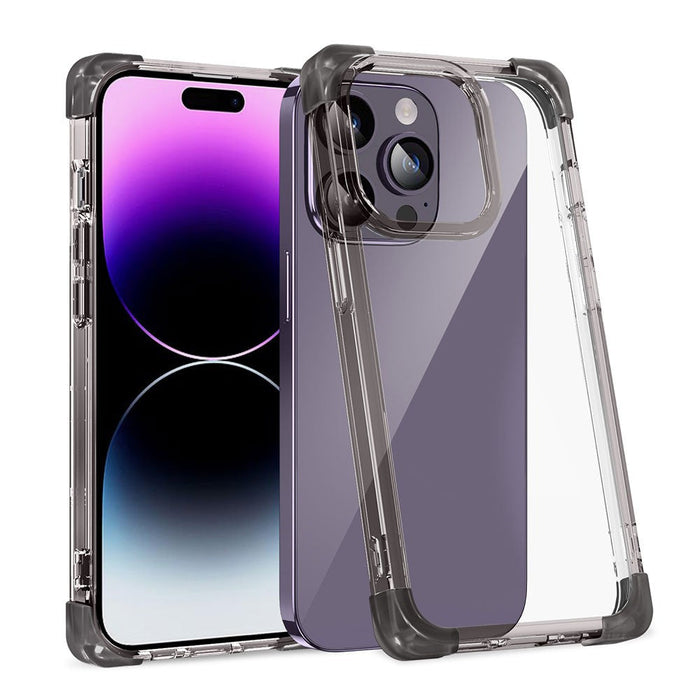 Anti-Shock Space Protective Clear Cover Case for iPhone 15 Plus