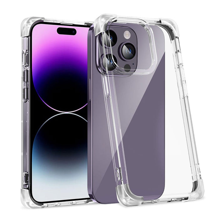 Anti-Shock Space Protective Clear Cover Case for iPhone 15 Pro