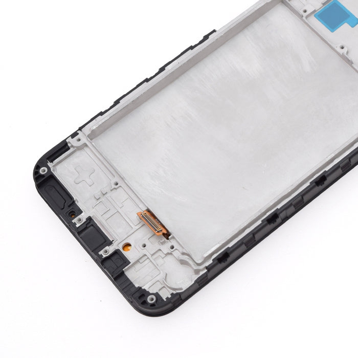 AMPLUS OLED Screen Replacement Digitizer with Frame for Samsung Galaxy A24 4G A245F-Black