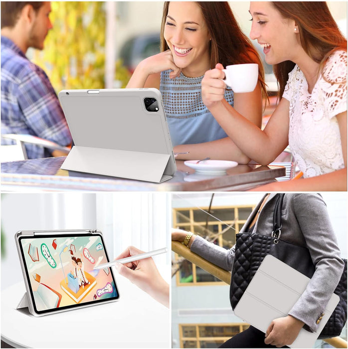 Soft TPU Back Shell Slim Case with Auto Sleep / Wake for iPad Pro 11 (2024)
