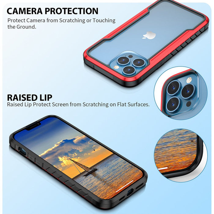 Re-Define Shield Shockproof Heavy Duty Armor Case Cover for iPhone 15 Pro