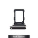 Dual SIM Card Tray for iPhone 16 Pro / 16 Pro Max - Black Titanium (Compatible with Single SIM Phones and Dual SIM Phones) Sim Card Tray JPC MOBILE ACCESSORIES