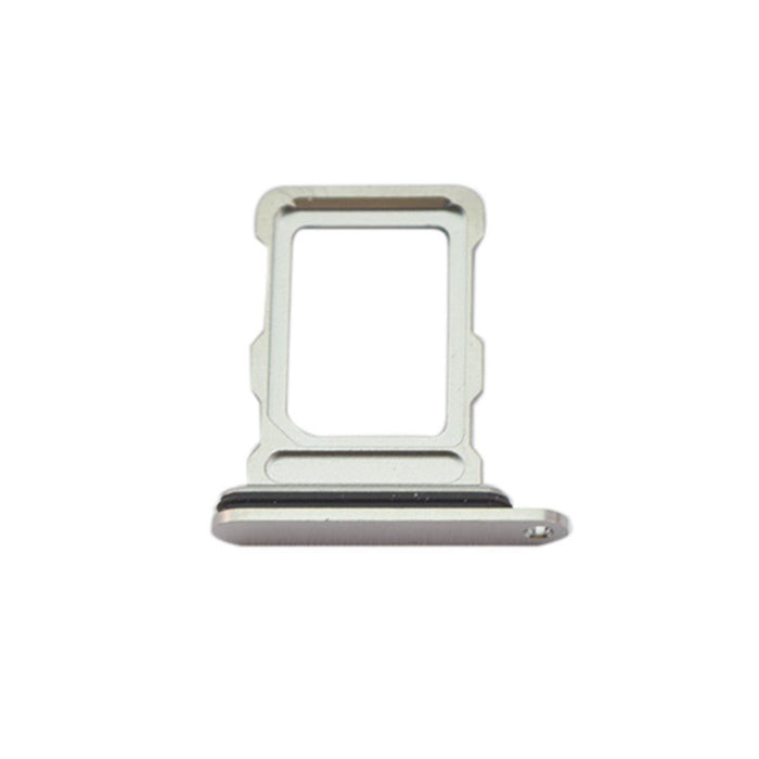 Dual SIM Card Tray for iPhone 16 Pro / 16 Pro Max - White Titanium (Compatible with Single SIM Phones and Dual SIM Phones) Sim Card Tray JPC MOBILE ACCESSORIES