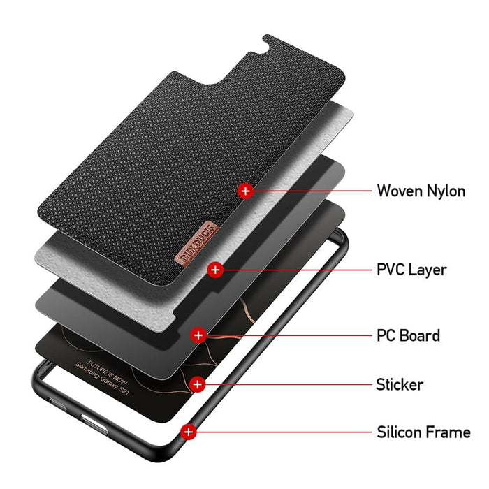 DUX DUCIS Fino Series Premium Case Samsung Galaxy S21 REACH Certified TPU Anti - Shock 3 Colors - JPC MOBILE ACCESSORIES