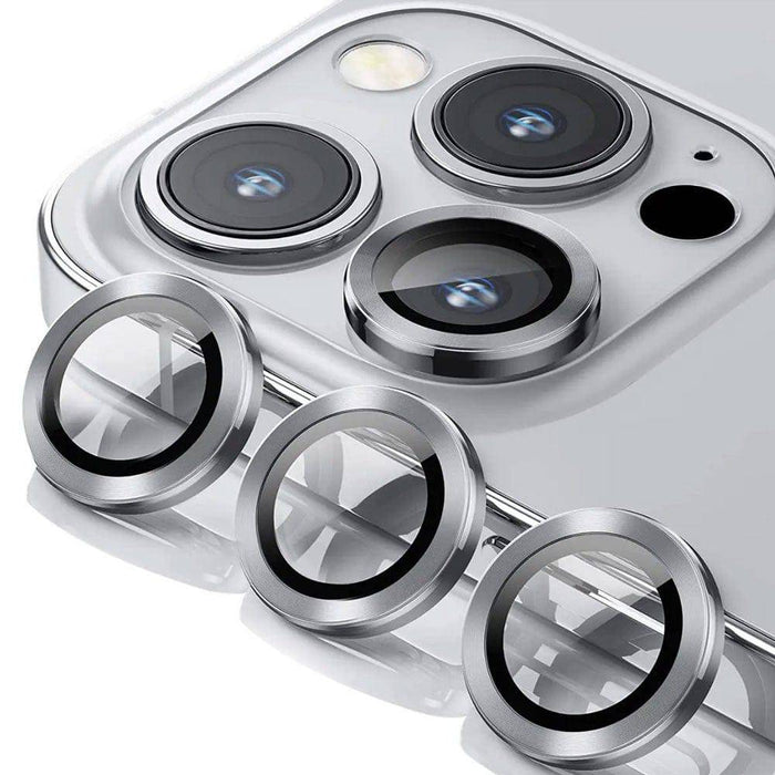 Secure and easy application of Kinglas Camera Lens Protector for iPhone 14 Pro Max.