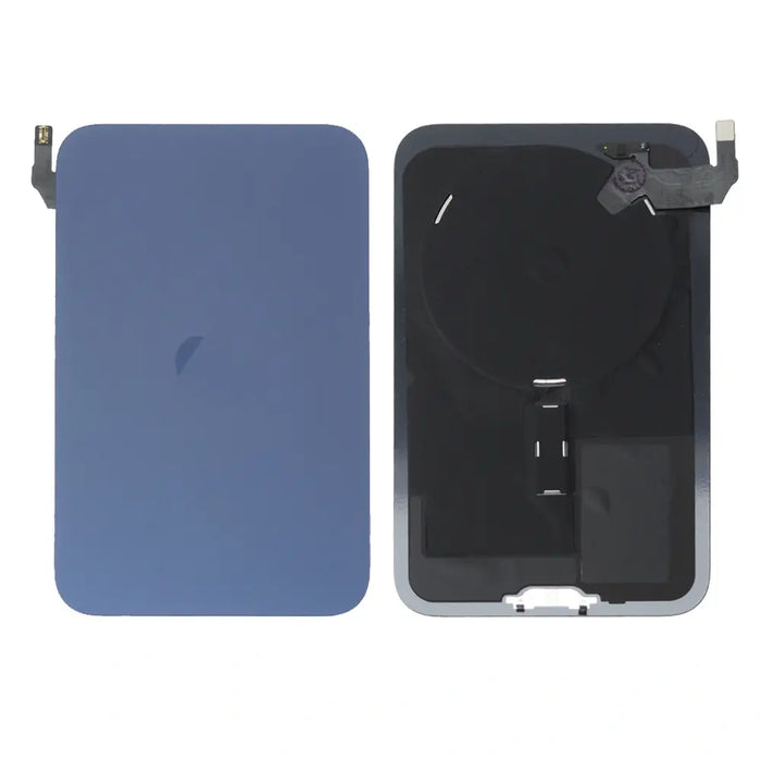 Rear Cover Glass With Wireless NFC Charging Flex Cable for iPhone 17 Pro Max -Deep Blue (BQ7)