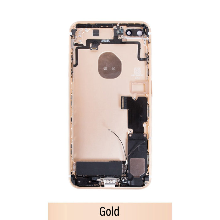 Rear Housing for iPhone 7 Plus (with Small Parts) - Gold