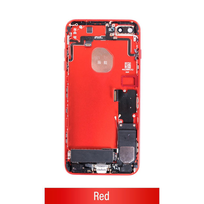 Rear Housing for iPhone 7 Plus (with Small Parts) - Red