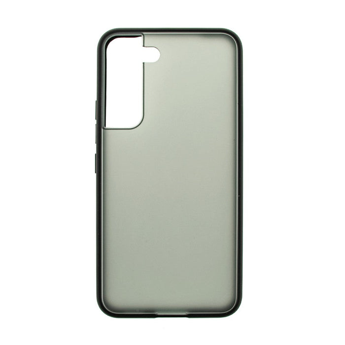 Transparent Frosted PC Colorful TPU Bumper Case for Samsung Galaxy S22
