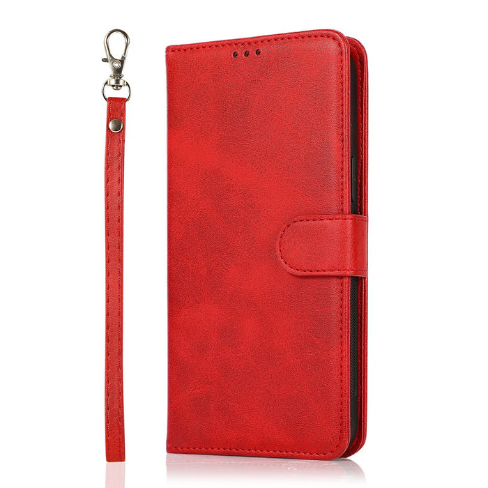Magnetic Split PU Leather Flip Wallet Cover Case for iPhone XR