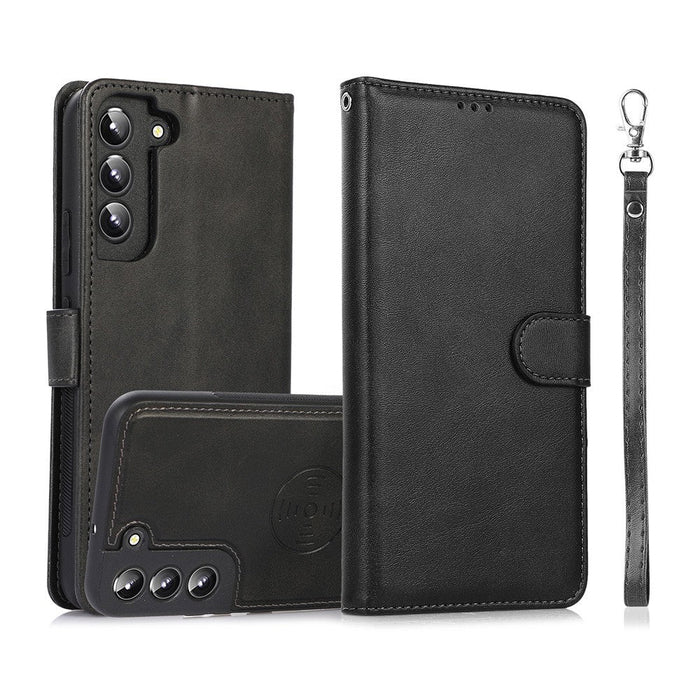 Magnetic Split PU Leather Flip Wallet Cover Case for Samsung Galaxy S22