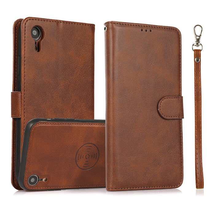 Magnetic Split PU Leather Flip Wallet Cover Case for iPhone XR