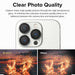 Full coverage camera lens protection for iPhone 14 Pro with superior build quality.