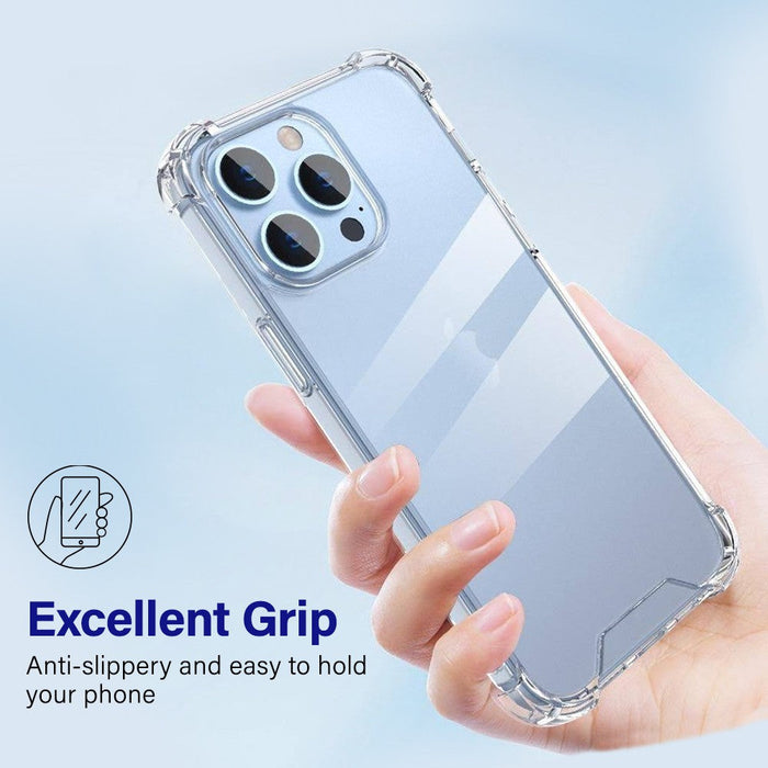 Solar Crystal Hybrid Cover Case for iPhone 15 Pro