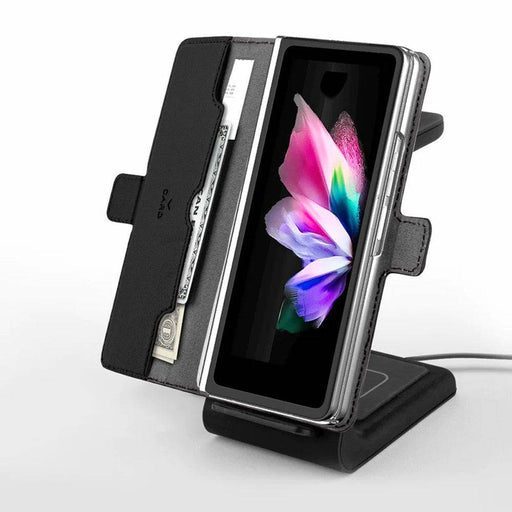 Galaxy Z Fold 5 Wallet Case with Card Slot and Magnetic Closure by Mercury